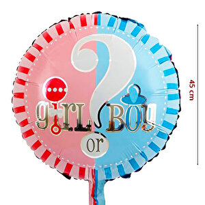 Girl Or Boy Folyo Balon, 45 Cm