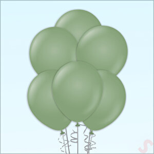 Okaliptus Pastel Balon, 30cm X 8 Adet