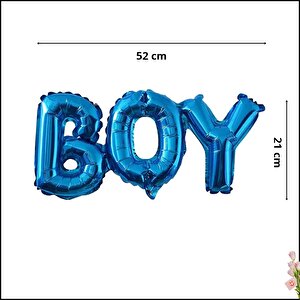 Boy Folyo Balon, 52 Cm X 21 Cm