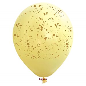 Sıçrama Desen Baskılı Makaron Balon, 30cm X 8 Adet