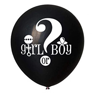 Mavi Balon Konfetili, Cinsiyet Belirleme Balonu - 45 Cm
