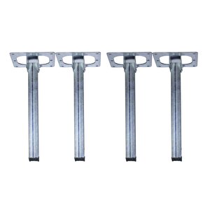 Sofra Ayağı Metal Katlanır Yer Sofrası Sini Altı 20 Cm (4 Adet)