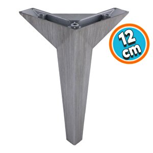 Mobilya Kanepe Çekyat Sehpa Tv Ünitesi Baza Koltuk Ayağı Çekyat Renk Saten Eskitme 12 Cm Ayak