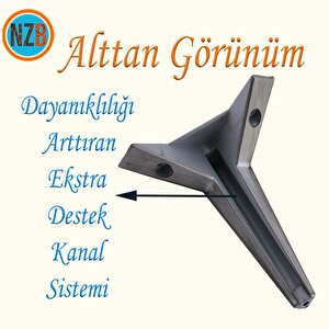 Mobilya Kanepe Çekyat Sehpa Tv Ünitesi Baza Koltuk Ayağı Çekyat Renk Saten Eskitme 12 Cm Ayak