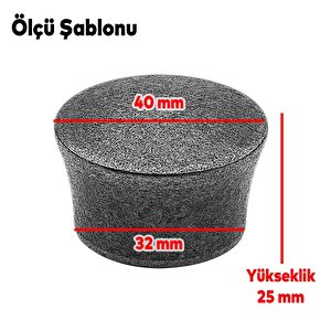 Düğme Çekmece Dolap Kapak Kulpu Kulbu Mat Krom Metal Kulp