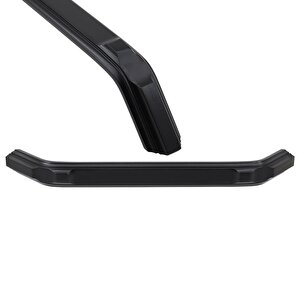 Mobilya Dolap Kapak Çekmece Kulpu Mat Siyah Metal 224 Mm
