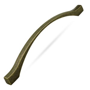 Çekmece Mutfak Dolap Kapak Kulpu Kulbu 160-192 Mm Antik Sarı Metal Kulp