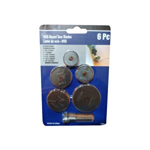 Bn5 6  Parça Dremel Gravür Uç Takım Daire Testere Hss Kesici Disk
