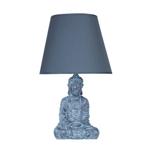 Modern Dizayn Buda Abajur Antrasit Lacivert