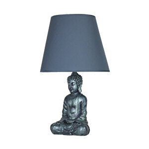 Modern Dizayn Buda Abajur Yeşil Lacivert
