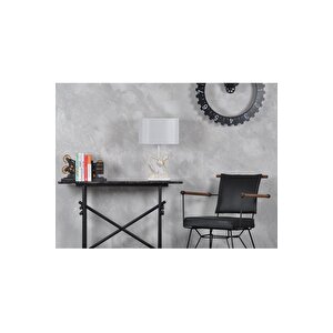 Qdec Modern Dizayn İnsan Abajur Beyaz