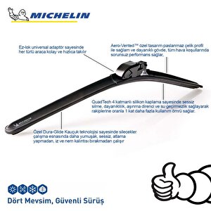 Michelin Multifit™ Mc33924 50cm 1 Adet Universal Muz Tipi Silecek