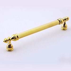 Şah Kulp Mobilya Mutfak Dolabı Çekmece Dolap Kulpları Kapak Kulpu Kulbu Gold Altın 160 Mm Metal