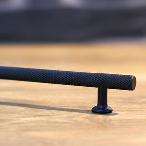 Doruk Kulp Mobilya Mutfak Dolabı Çekmece Dolap Kulpları Kapak Kulpu Kulbu Siyah 128 Mm Metal
