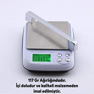 Arel Kulp Mobilya Mutfak Dolabı Çekmece Dolap Kulpları Kapak Kulpu Kulbu Krom Renk 128 Mm Metal