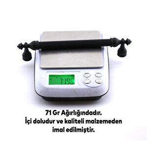 Şah Kulp Mobilya Mutfak Dolabı Çekmece Dolap Kulpları Kapak Kulpu Kulbu Siyah 160 Mm Metal