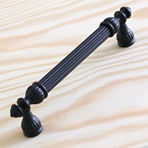 Şah Kulp Mobilya Mutfak Dolabı Çekmece Dolap Kulpları Kapak Kulpu Kulbu Siyah 160 Mm Metal