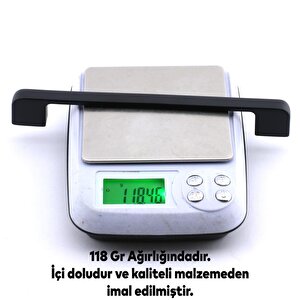 Arel Kulp Mobilya Mutfak Dolabı Çekmece Dolap Kulpları Kapak Kulpu Kulbu Siyah 160 Mm Metal