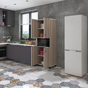 Fırın Dolabı Bedriye Crd 185*66*45 Mutfak Banyo Kiler Ofis