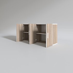 Hazır Mutfak Merta Crd 060*120*32 Mutfak Banyo Dolabı Kapaklı Raflı