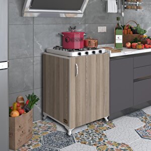 Ocak Dolabı Ahunaz Crd 85*60*56 Hazır Mutfak Klasik Set Üstü Ocak Için Arkalıksız