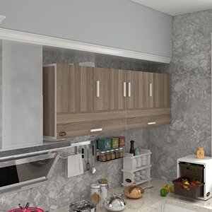 Hazır Mutfak Perenna Crd 060*180*22 Mutfak Banyo Dolabı Kapaklı Raflı