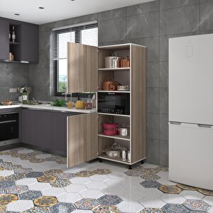 Fırın Dolabı Fadime Crd 185*66*45 Mutfak Banyo Kiler Ofis