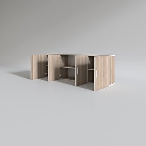 Hazır Mutfak Silvanus Crd 060*180*22 Mutfak Banyo Dolabı Kapaklı Raflı