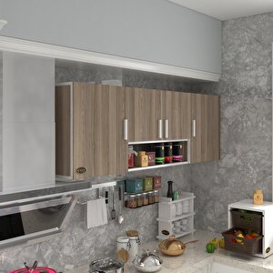 Hazır Mutfak Packey Crd 060*180*22 Mutfak Banyo Dolabı Kapaklı Raflı