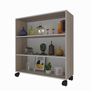 Mutfak Dolabı Raziye 108*090*030 Crd Tekerlekli Banyo Evrak Ofis Ayakkabılık Kiler