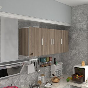 Hazır Mutfak Marina Crd 060*150*22 Mutfak Banyo Dolabı Kapaklı Raflı