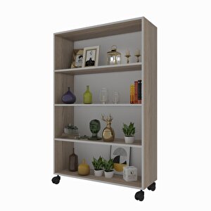 Mutfak Dolabı Raziye 148*090*030 Crd Tekerlekli Banyo Evrak Ofis Ayakkabılık Kiler