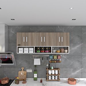 Kenzlife Hazır Mutfak Vice Crd 060*180*32 Mutfak Banyo Dolabı Kapaklı Raflı