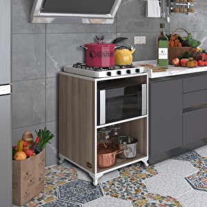 Ocak Dolabı Iclal Crd 85*60*57 Mutfak Klasik Setüstü Ocak Için Modül