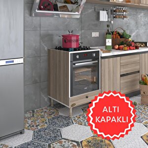 Ankastre Modülü Kabini Tulyum Crd Fırın Ocak Dolabı Özel Boy Ayarlı Ayaklı Kapaklı