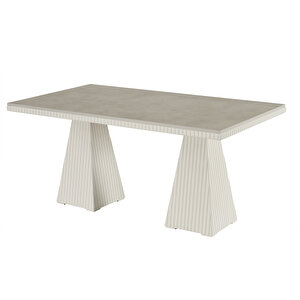 Prizma Mutfak Masası Beyaz 90x180 cm