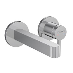 Fınorıs Tek Kollu Lavabo Bataryası Ankastre Duvara Monte 16.8 Cm Gaga İle Krom - 76051000