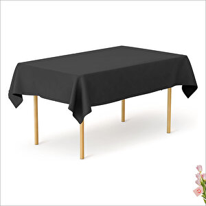 Masa Örtüsü 137cm X 270cm - Siyah