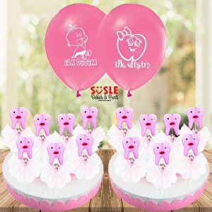 Diş Buğdayı Lavantalı Çubuk Süs, Pembe
