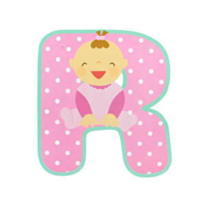 Balonlu Baby Girl Banner Seti, 3,00 Mt