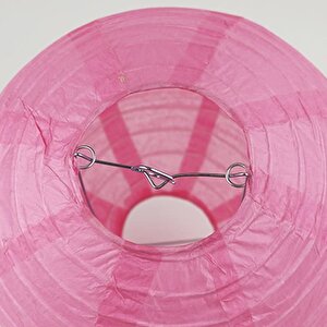 Kağıt Top Fener, 25,00 Cm - Pembe