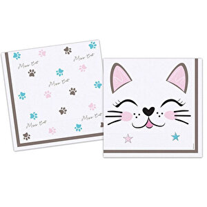 Miss Cat Peçete - 16 Adet