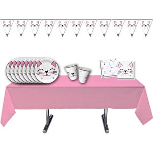Miss Cat Karton Bardak - 8 Adet