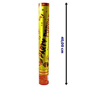 Kağıt Ve Metalize Parçalı Konfeti 40 Cm