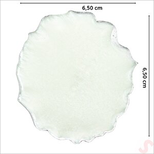 Epoksi Magnet, 6,50 Cm - Gümüş - 10 Adet