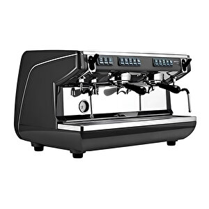 Nuova Simonelli Appia Life Tall Cup Tam Otomatik Espresso Kahve Makinesi 2 Gruplu Siyah