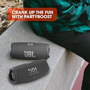 Charge5, Bluetooth Hoparlör, Ipx7, Gri