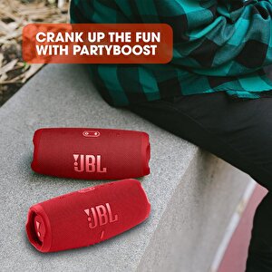 Charge5, Bluetooth Hoparlör, Ipx7, Kırmızı