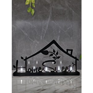M&c Concept Sweet Home 5'li Metal Mumluk - Siyah