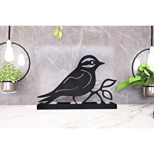M&c Concept Güvercin 3'lü Metal Mumluk - Siyah